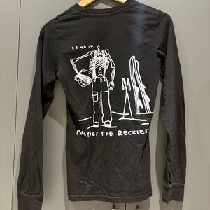 Long-sleeve Send it black shirt